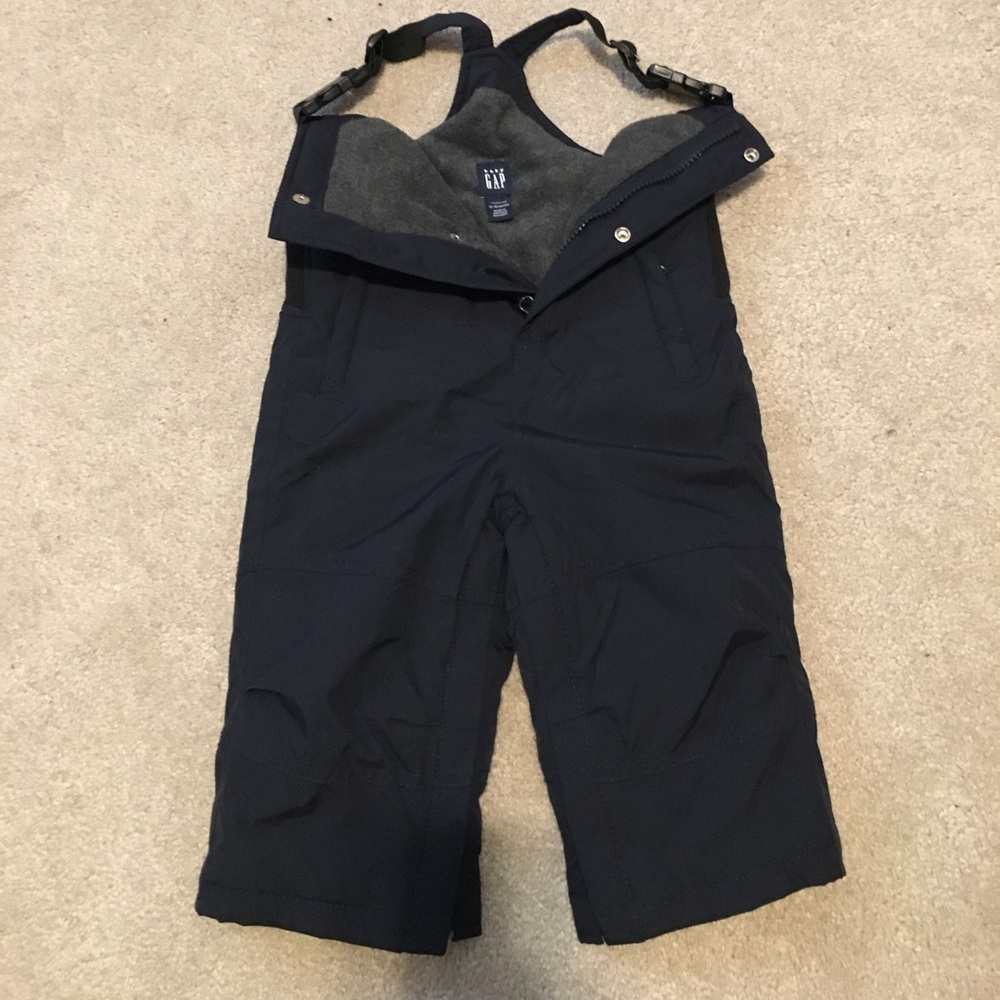 GAP Kids navy  Snow Bib Overalls